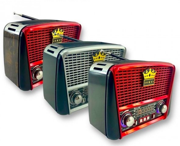 Radio RADIO KUCHENNE PRZENOŚNE RETRO BLUETOOTH SOLAR USB RX-BT455S