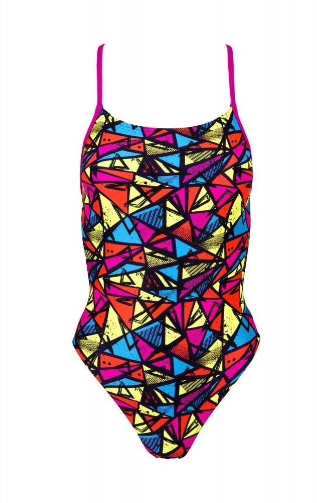 Aqua-Sport AQUA-SPORT STRÓJ KĄPIELOWY SINGLE CORES TRÓJKĄTY MULTI KOLOR 0004101 ROZMIAR XS