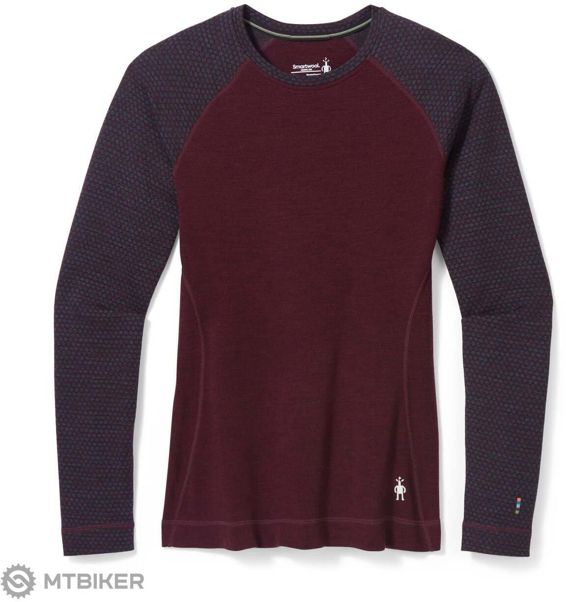 Smartwool W'S Classic Thermal Merino Base Layer Pattern Crew Boxed, K80, S