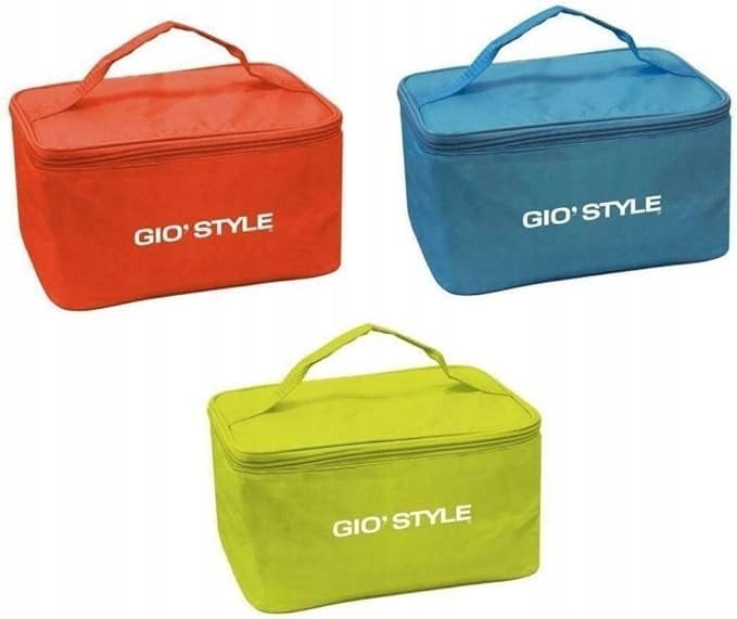 GioStyle GIO`STYLE Termiska pusdienu soma Fiesta Lunch Bag asorti oranza/gaisi zila/zala 112305333