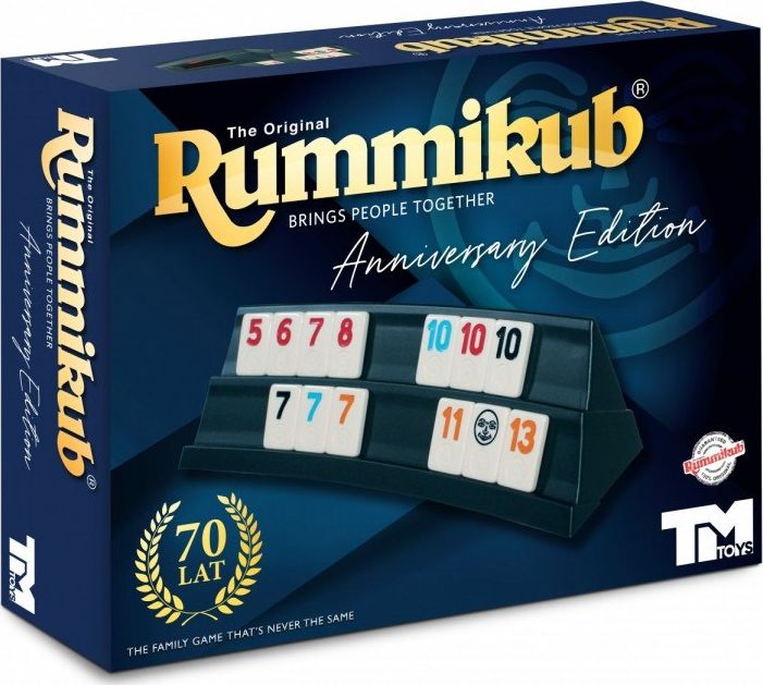 Tm Toys Rummikub gra, wydanie rocznicowe 8611