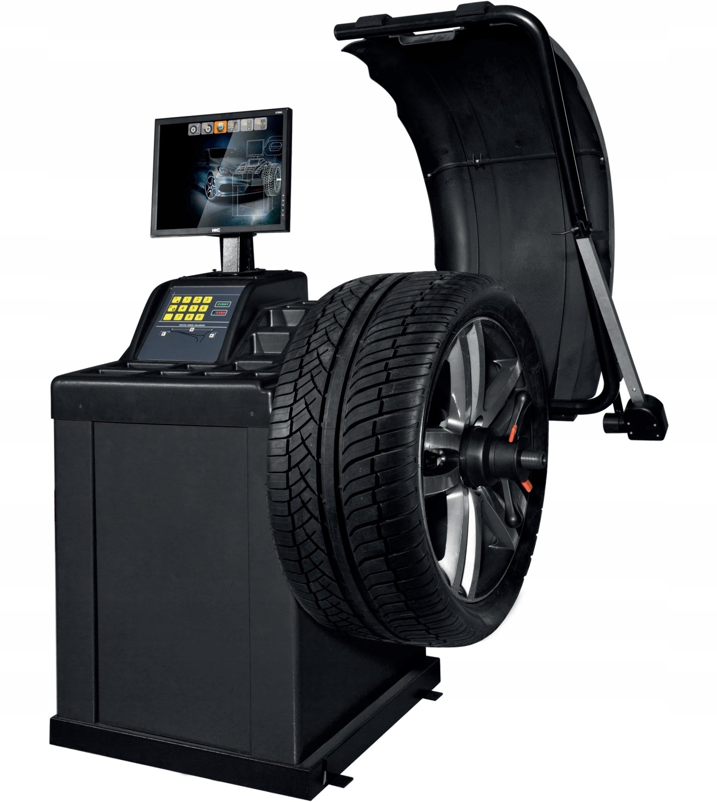 Wyważarka automatyczna do kół osobowych i dostawczych 230V (9 trybów)