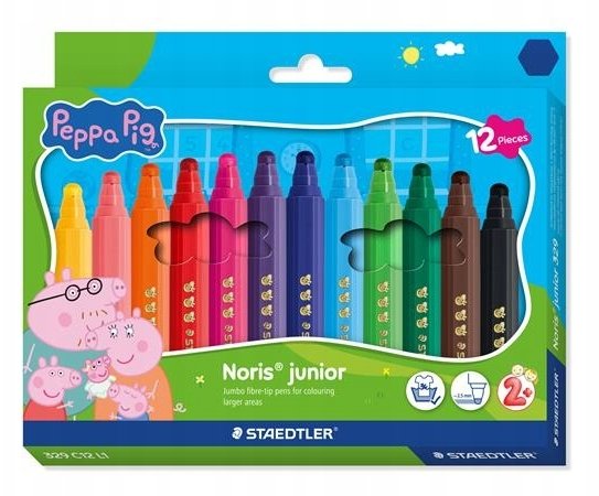 Staedtler STAEDTLER Fasermaler NJ Peppa 12ST