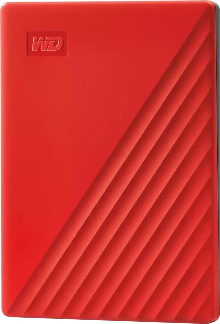 Dysk zewnętrzny HDD WD My Passport 6TB Czerwony (WDBR9S0060BRD-WESN)