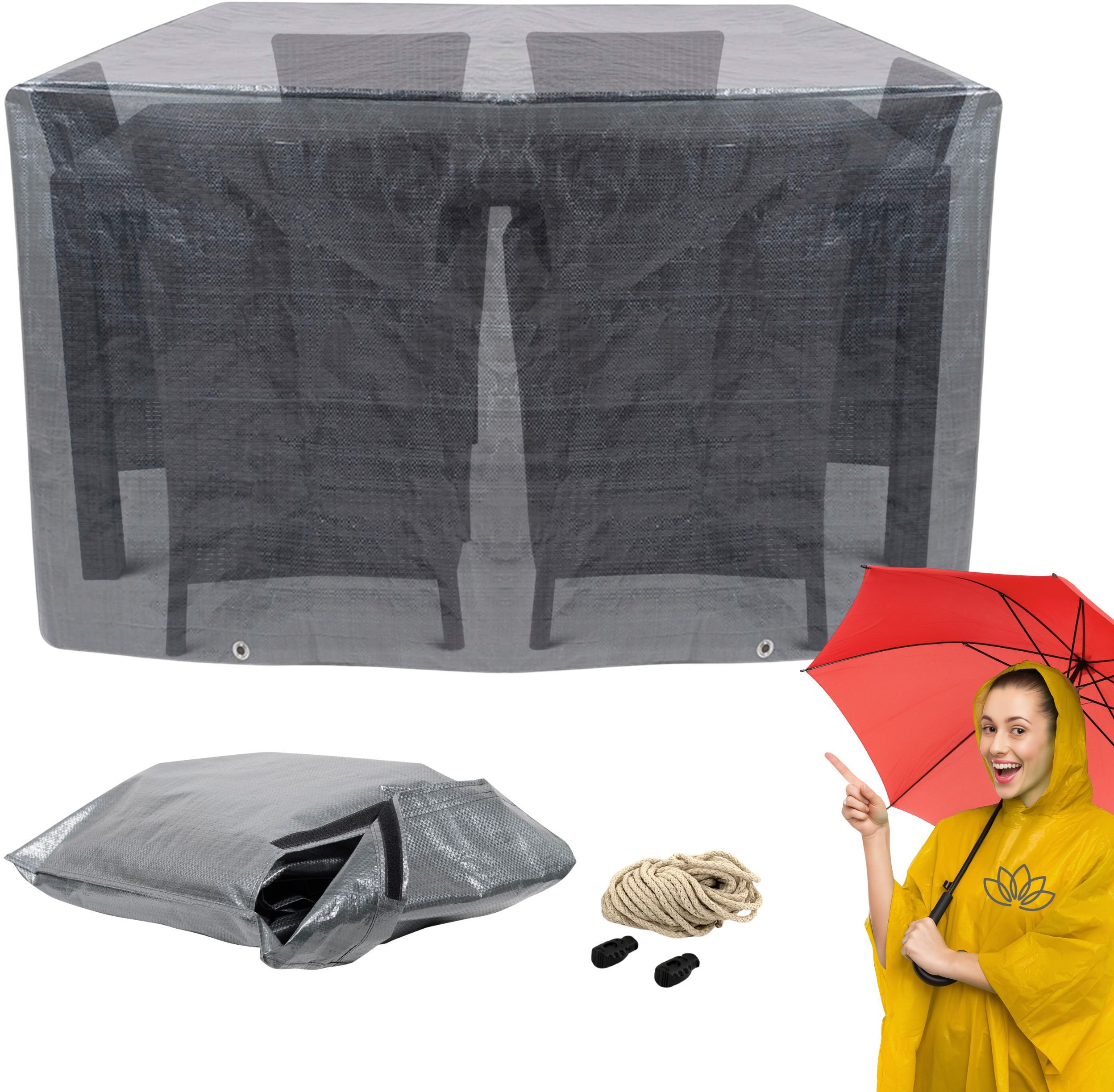 Bazkar Pokrowiec na meble ogrodowe 240x135x90