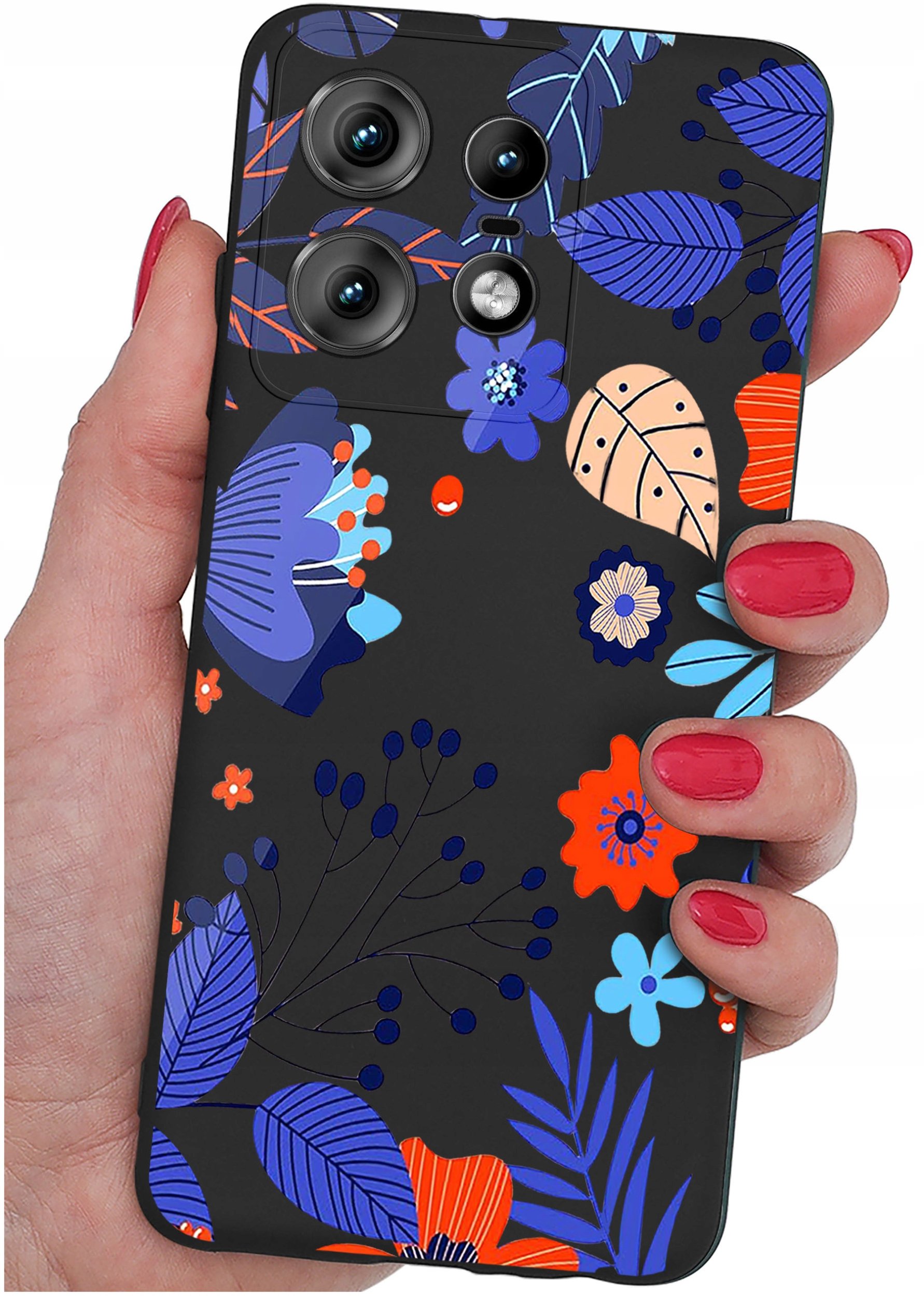 Etui do Motorola Moto EDGE 50 Pro WZORY |SILIKONOWE MATT CASE