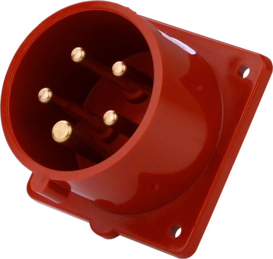 Mennekes Wtyczka odbiornikowa tablicowa 16A/5p 6h IP44 1408 MENNEKES 0388