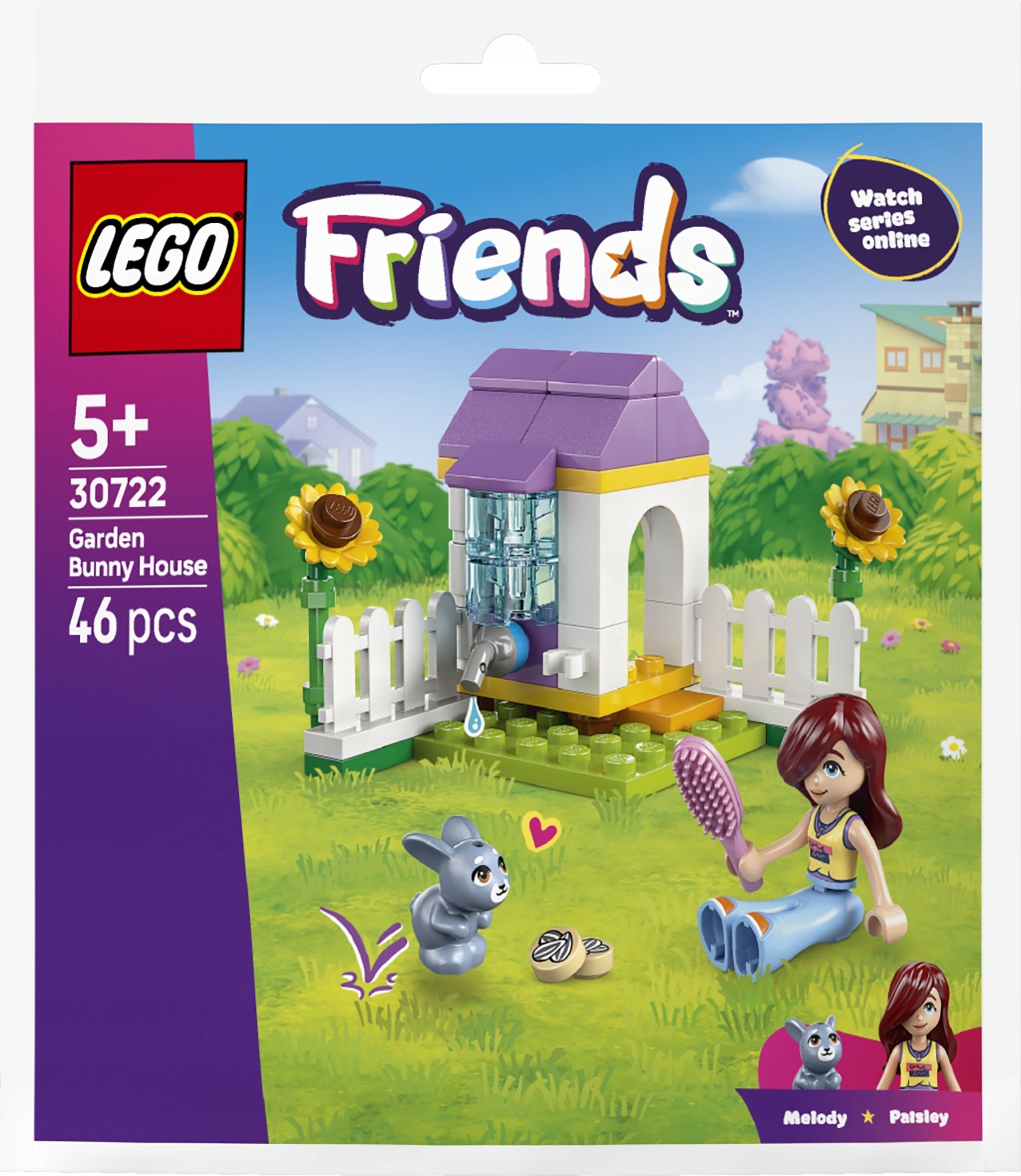 LEGO Friends Domek króliczka w ogrodzie (30722)