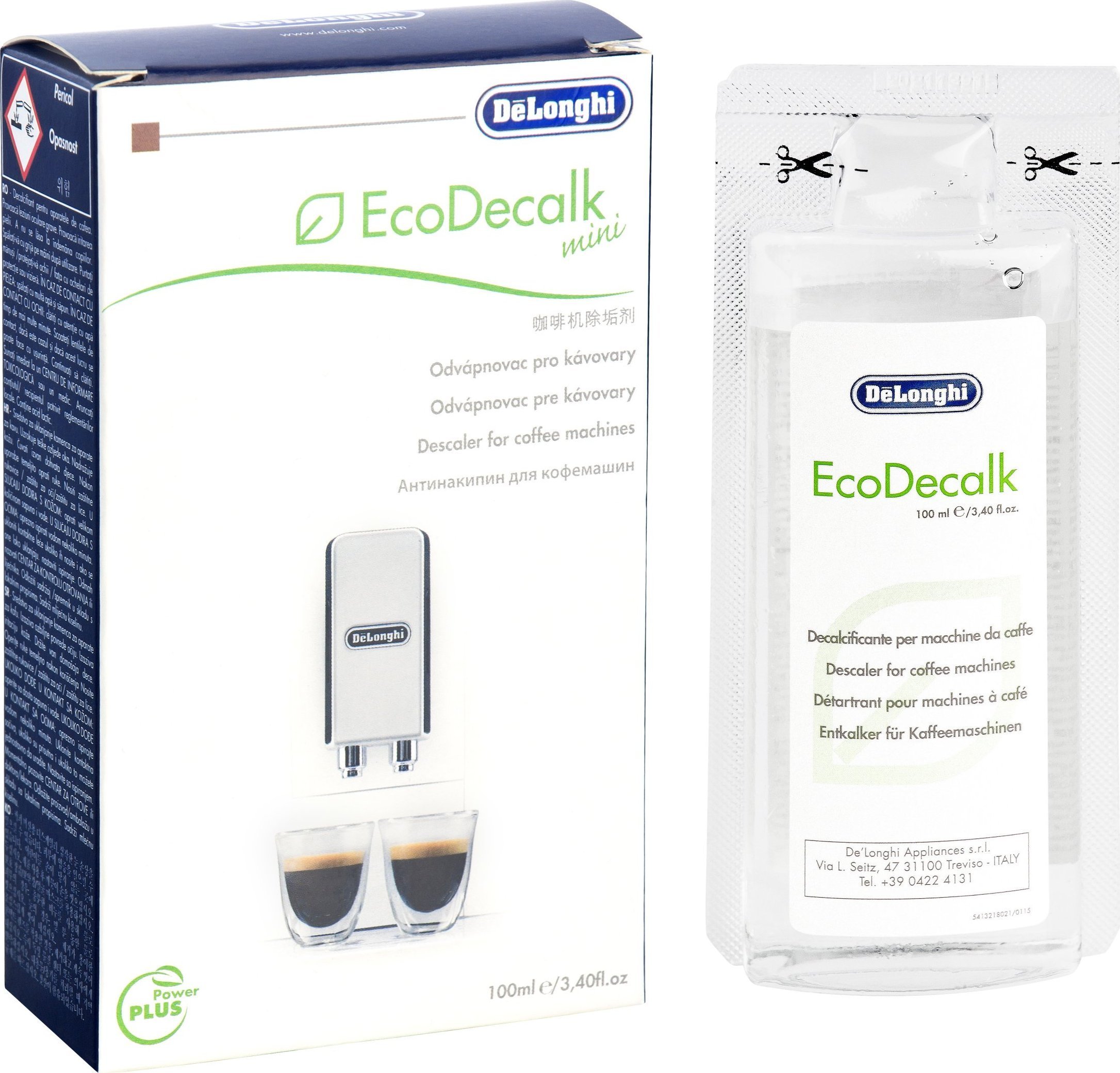 DeLonghi Mini EcoDecalk* Descaler (100ml)
