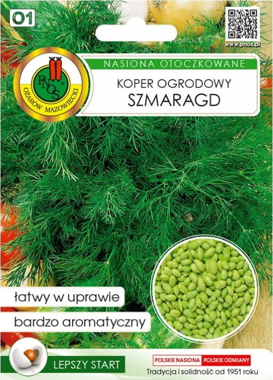 Koper ogrodowy Szmaragd 300 nasion wczesna odmiana