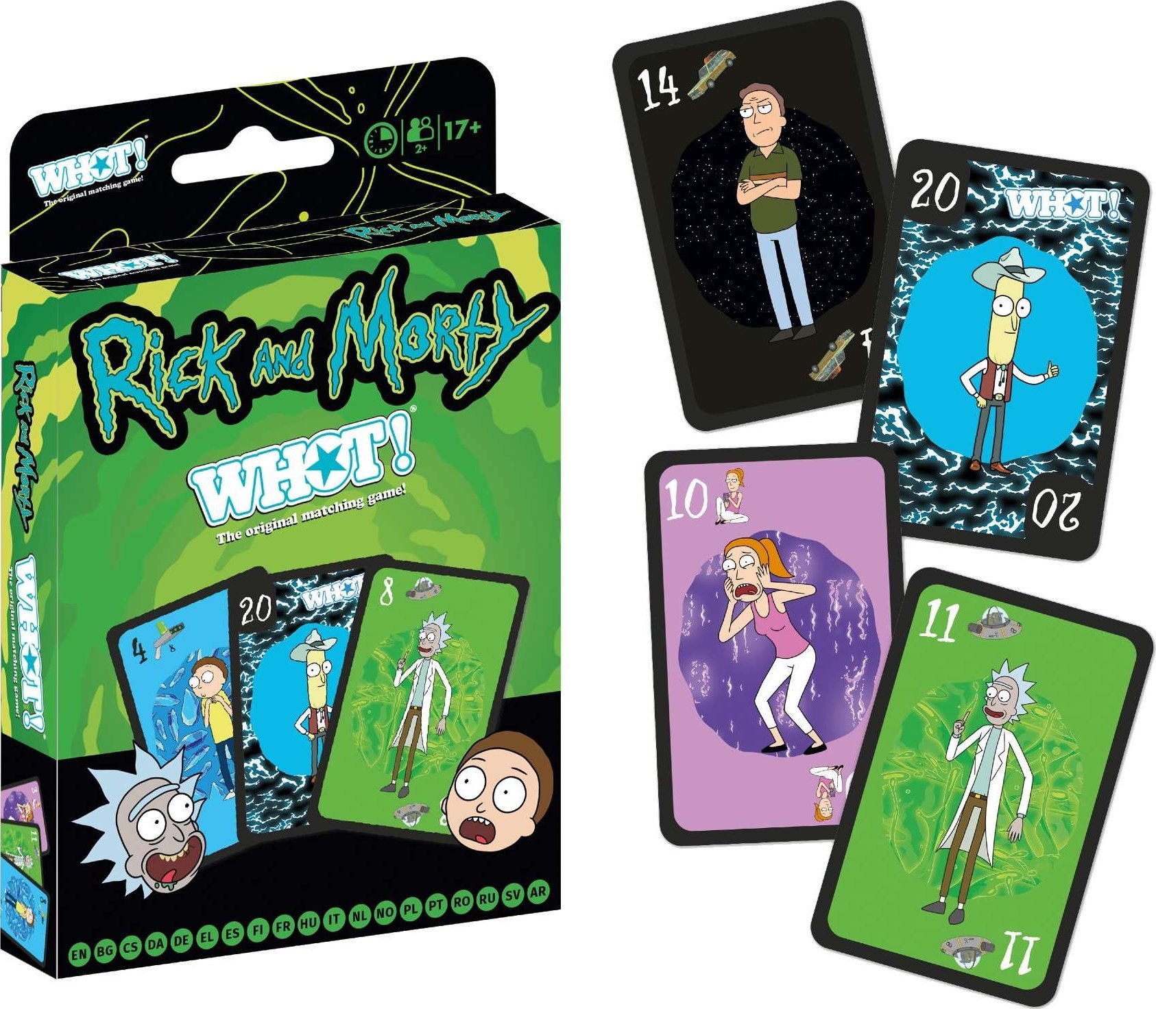 Winning Moves WHOT! Rick and Morty