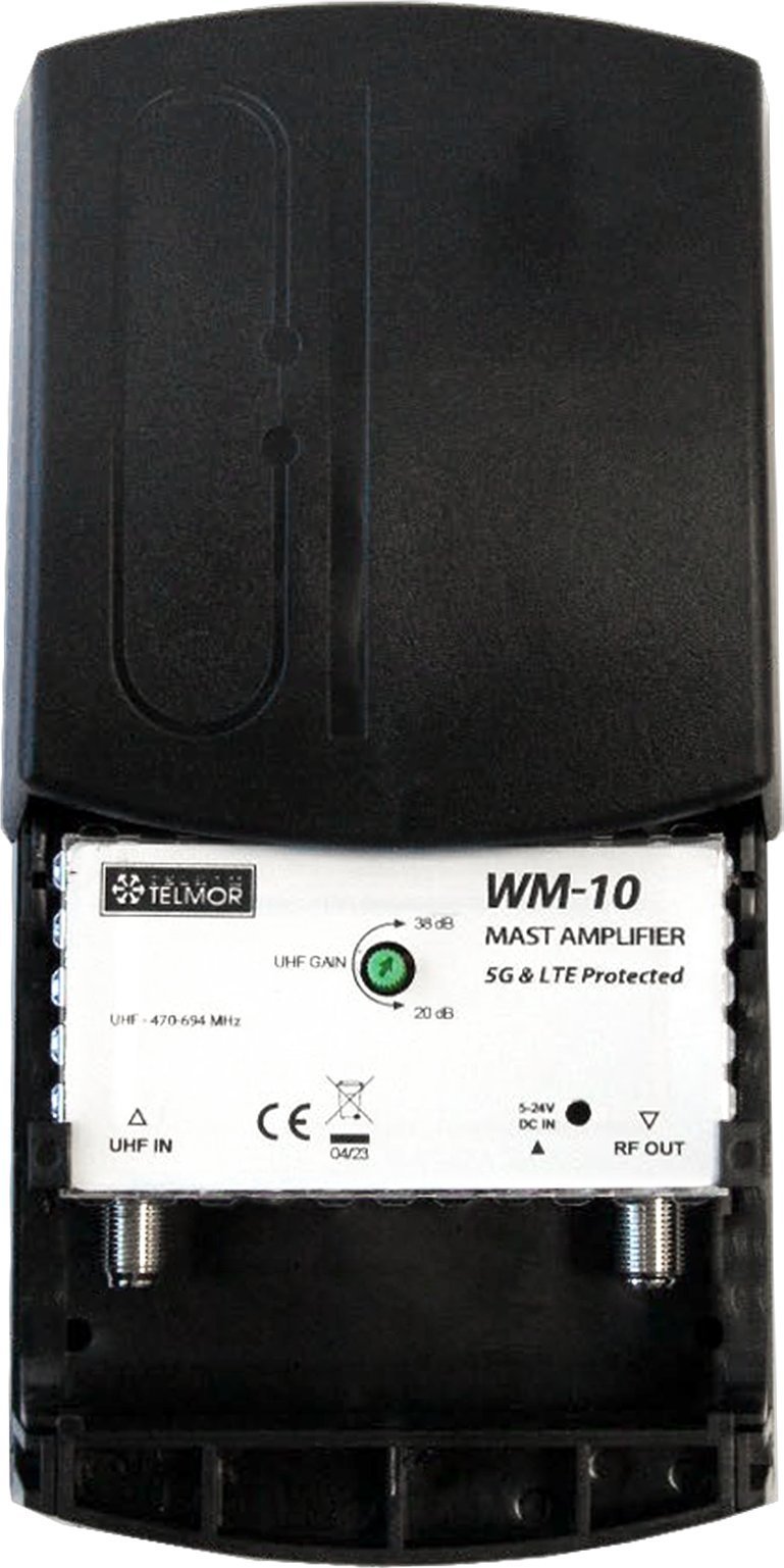 Telkom-Telmor Wzmacniacz masztowy WM-10 UHF DVB-T2 5G PROTECTED Telkom Telmor