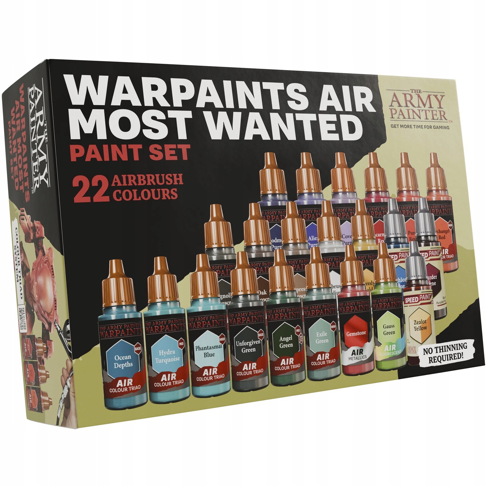 Army Painter The Army Painter: Warpaints Air - Most Wanted Paint Set