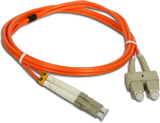 Act FO Patch cord MM LC-SC duplex 50/125 3.0m FOC-LCSC-5MMD-3