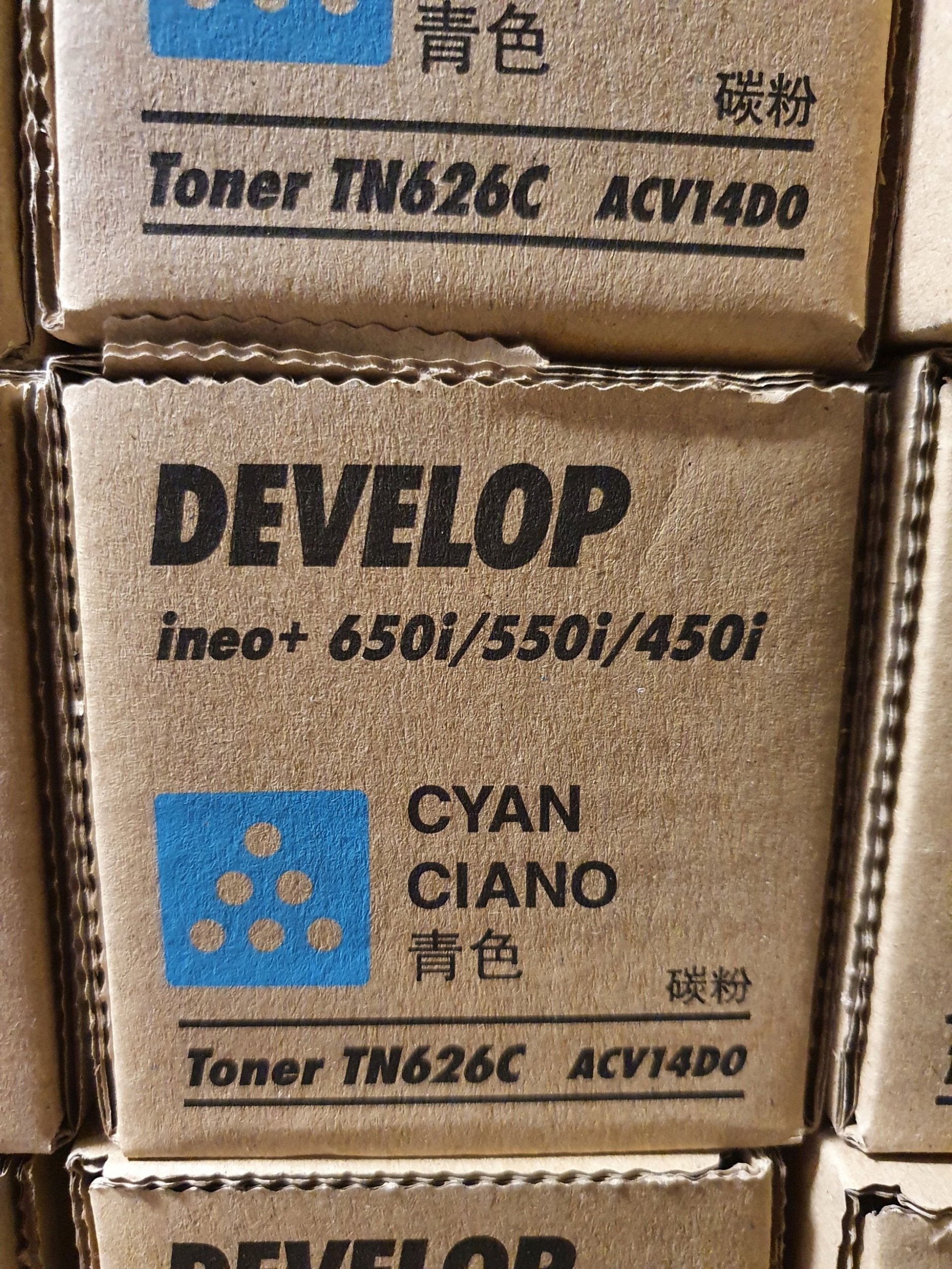 Toner Develop Toner ACV14D0 / TN-626 Cyan