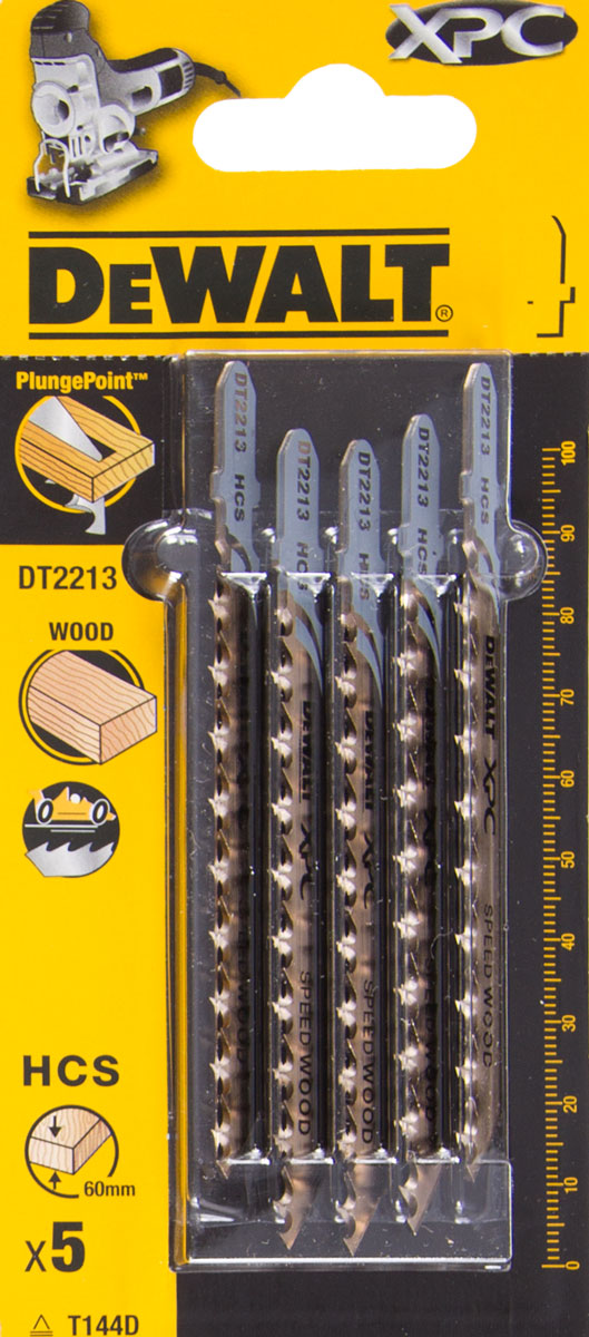 Dewalt Brzeszczoty XPC uchwyt T 5szt. - DT2213