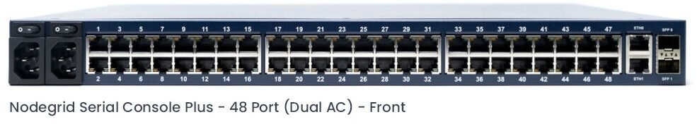 KVM Kentix Nodegrid Serial Console Plus. (ZPE-NSCP-T48R-STND-DAC-4G)