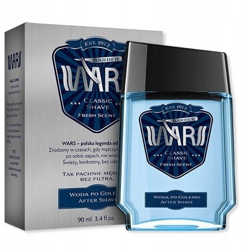 WARS Barber Woda po goleniu Classic Shave - Fresh Scent 90 ml