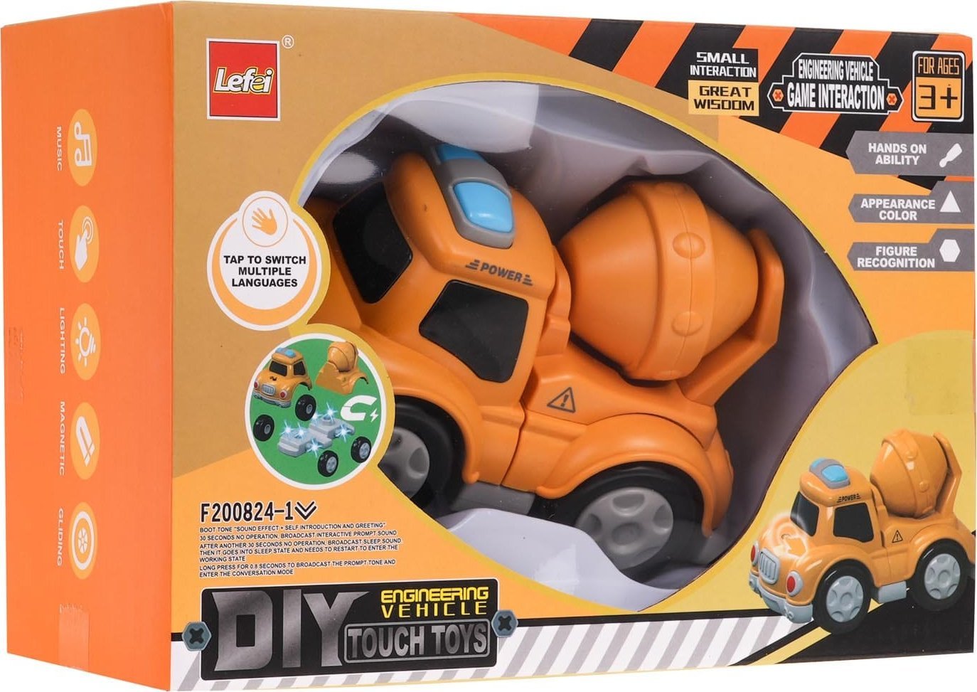 Ramiz Autko Budowlane Betoniarka na Magnesy