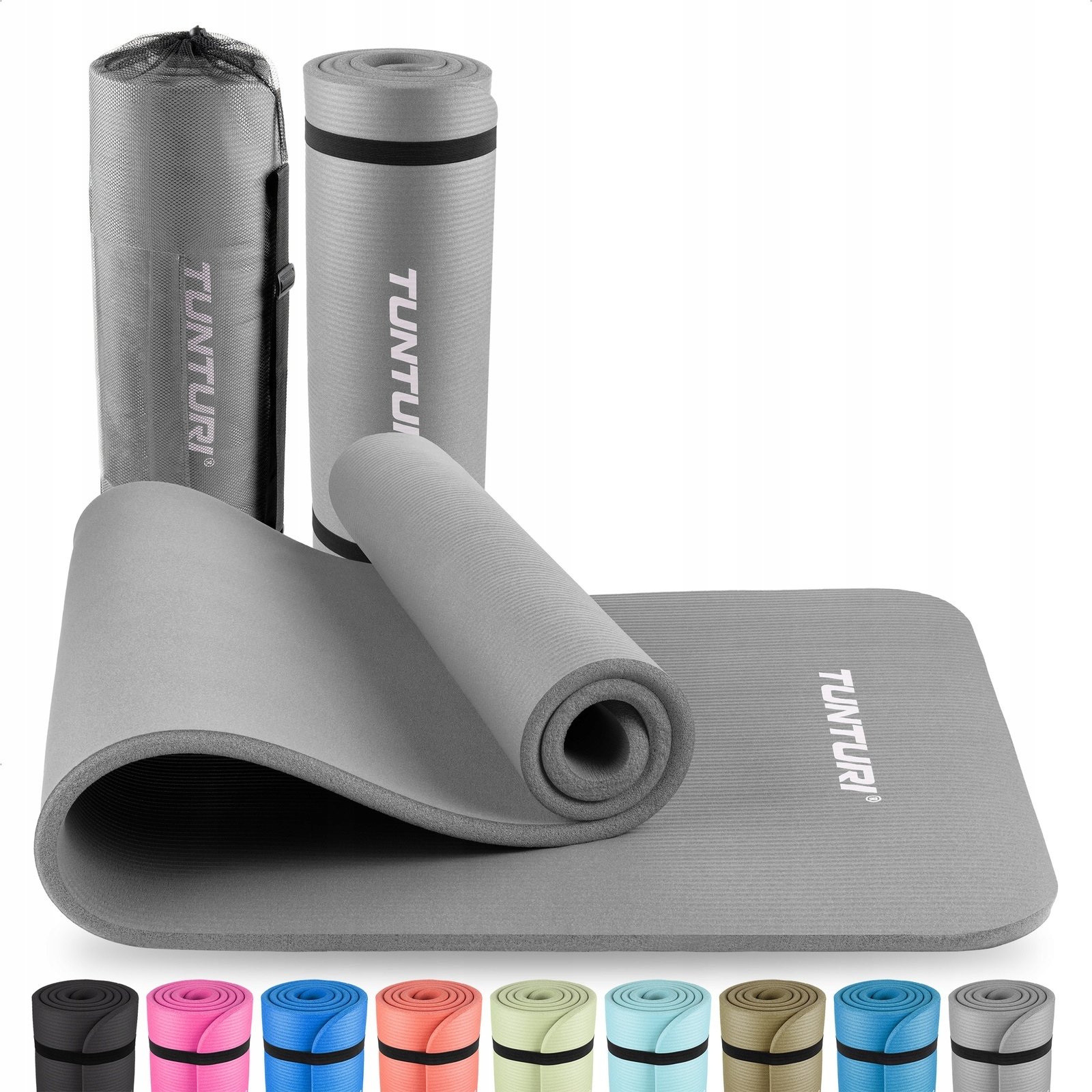 Tunturi Kilimėlis Tunturi NBR Fitness Mat Grey 14TUSFU327