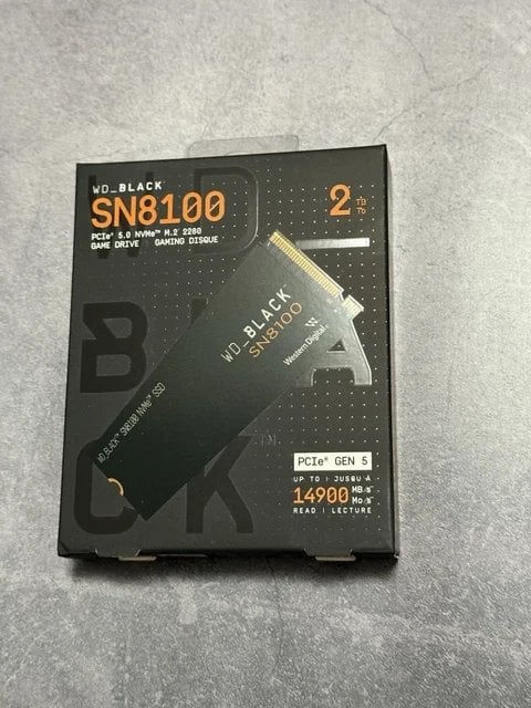 Dysk SSD SanDisk WD_BLACK SN8100 2TB NVMe