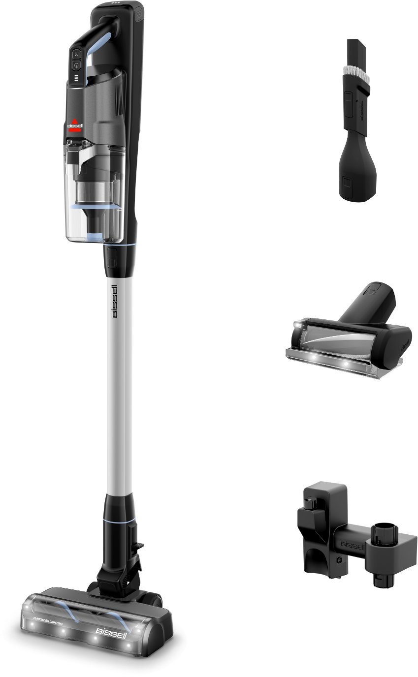 Odkurzacz pionowy Bissell Stick Vacuum | PowerClean FurFinder Pro | Cordless operating | 200 W | 25.2 V | Operating time (max) 40 min | Black/Titanium