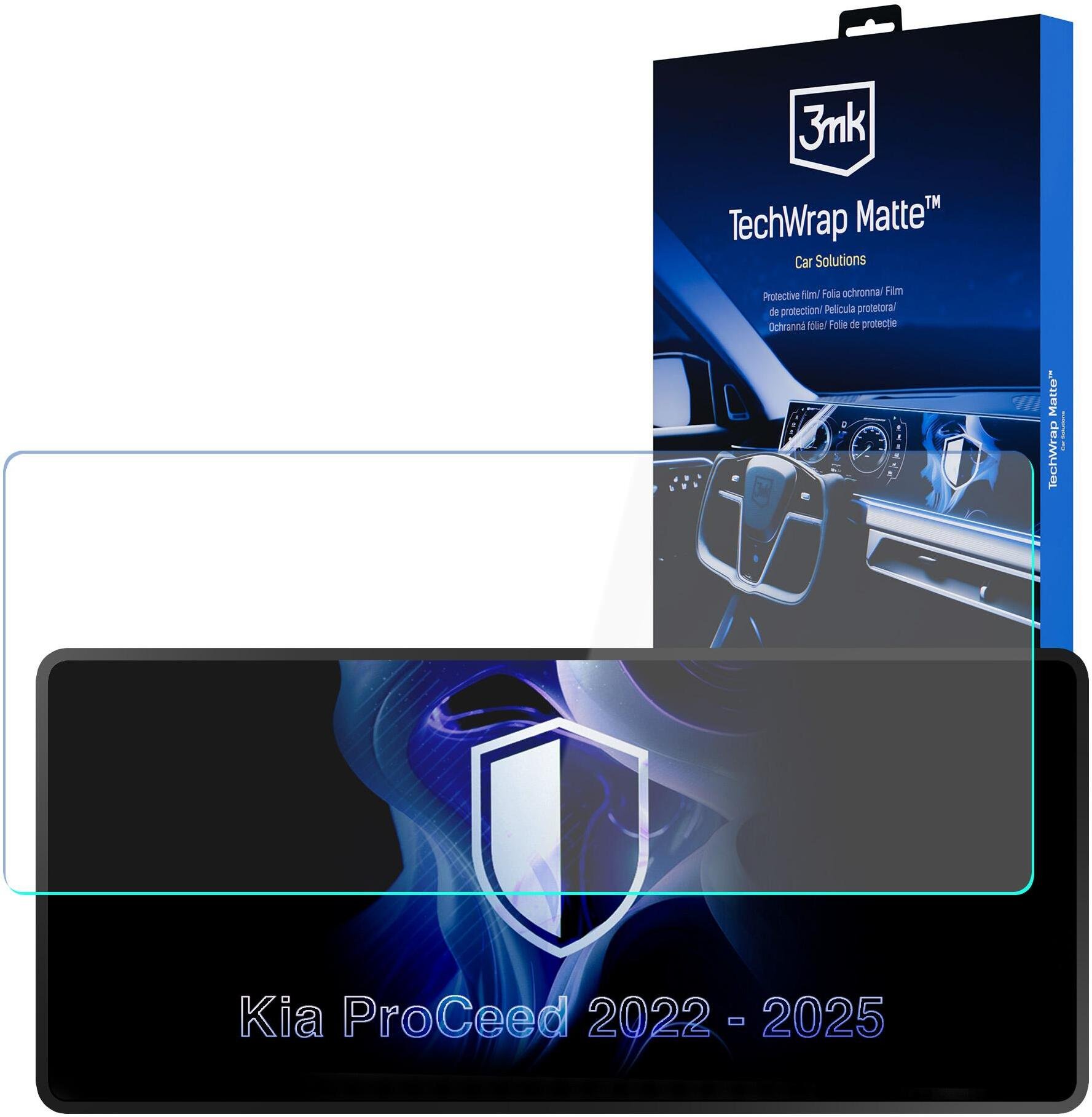 Nawigacja GPS 3MK Kia ProCeed 2022- - 3mk TechWrap Matte Center Display