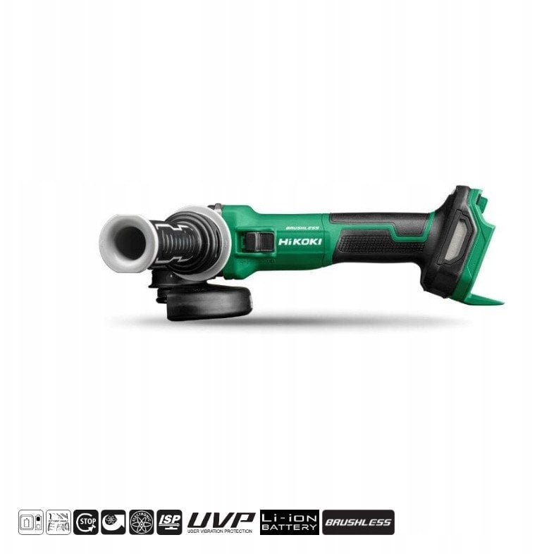 HIKOKI.ANGLE GRINDER. 18V 125mm G1813DVE W4Z SPEED ADJUSTMENT