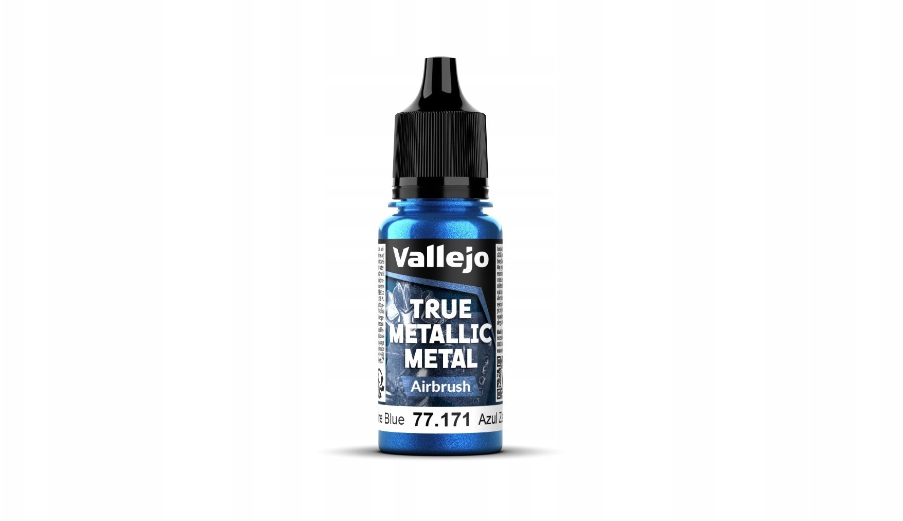 Vallejo Vallejo: 77.171 - True Metallic Metal - Airbrush - Sapphire Blue (18 ml)