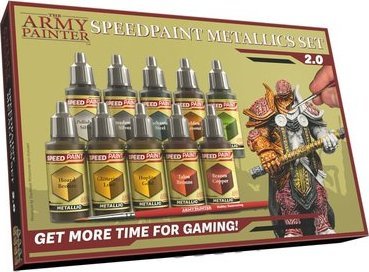 Army Painter The : Speedpaint 2.0 - Metallics Set