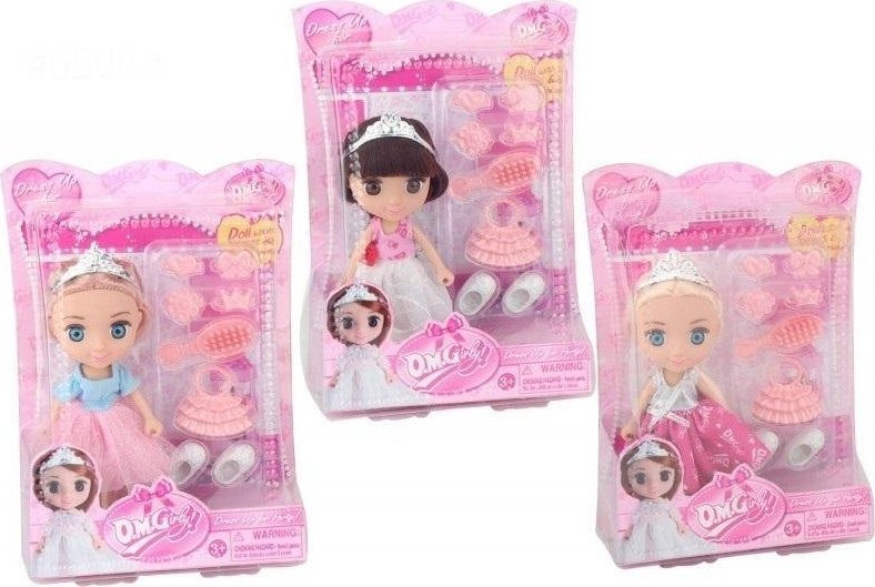 Trifox Lalka księżniczka z akcesoriami MIX