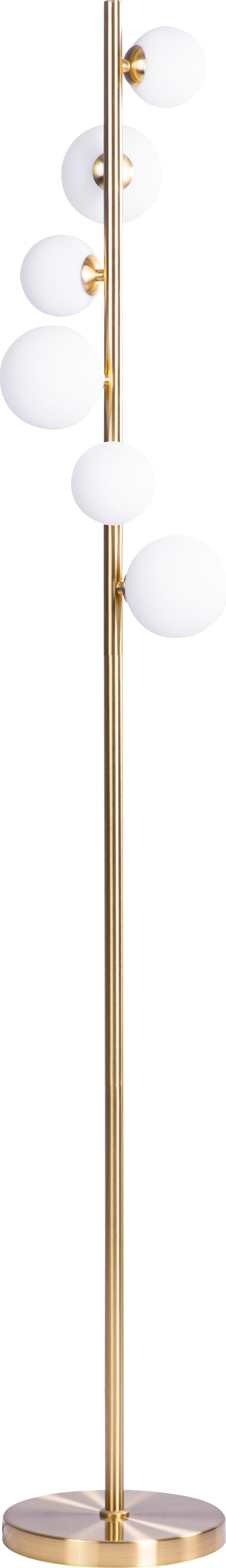 Lampa podłogowa Azzardo Nowoczesna lampa stojąca LED Ready AZzardo Sybilla AZ4408 biała