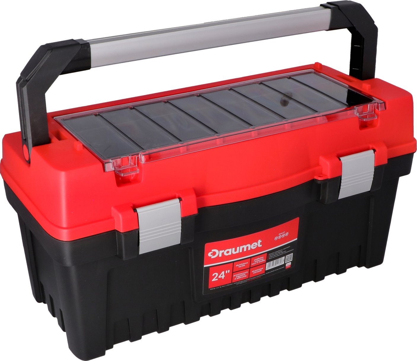 DRAUMET DRAUMET Skrzynka narzędziowa 24" z organizerem one size