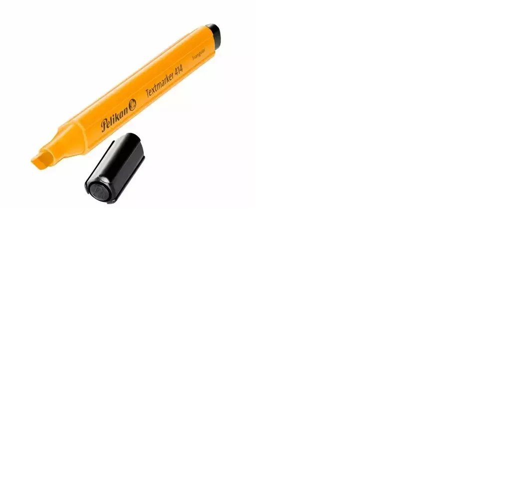 Pelikan Pelikan Teksta Markeris triskantigs 414 oranzs
