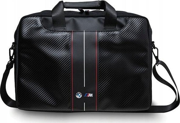 Torba BMW BMW Carbon Blue Stripes - Torba na notebooka 16" (czarny)