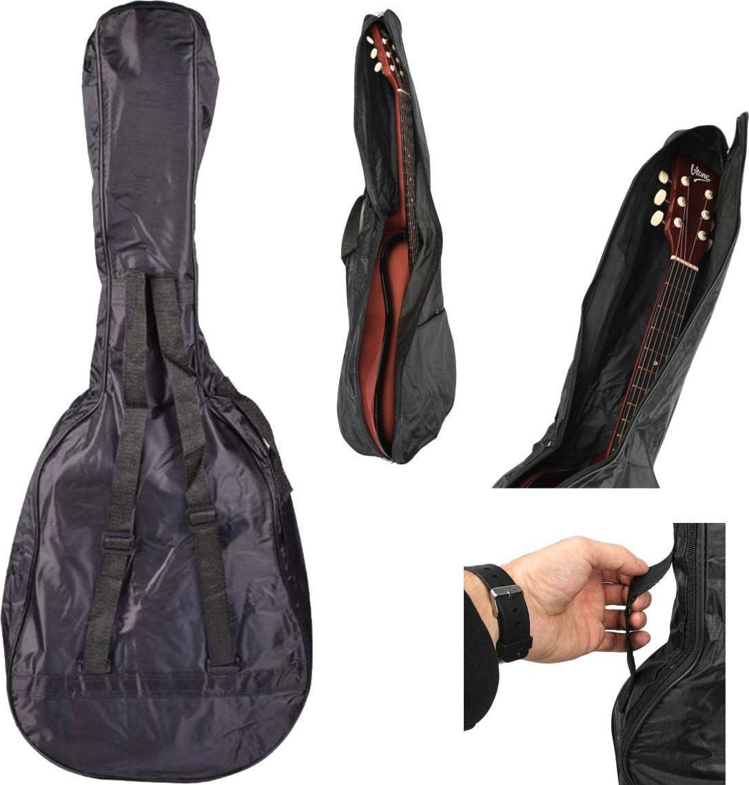 NN GBC 41 pokrowiec na gitarę 4/4 z szelkami