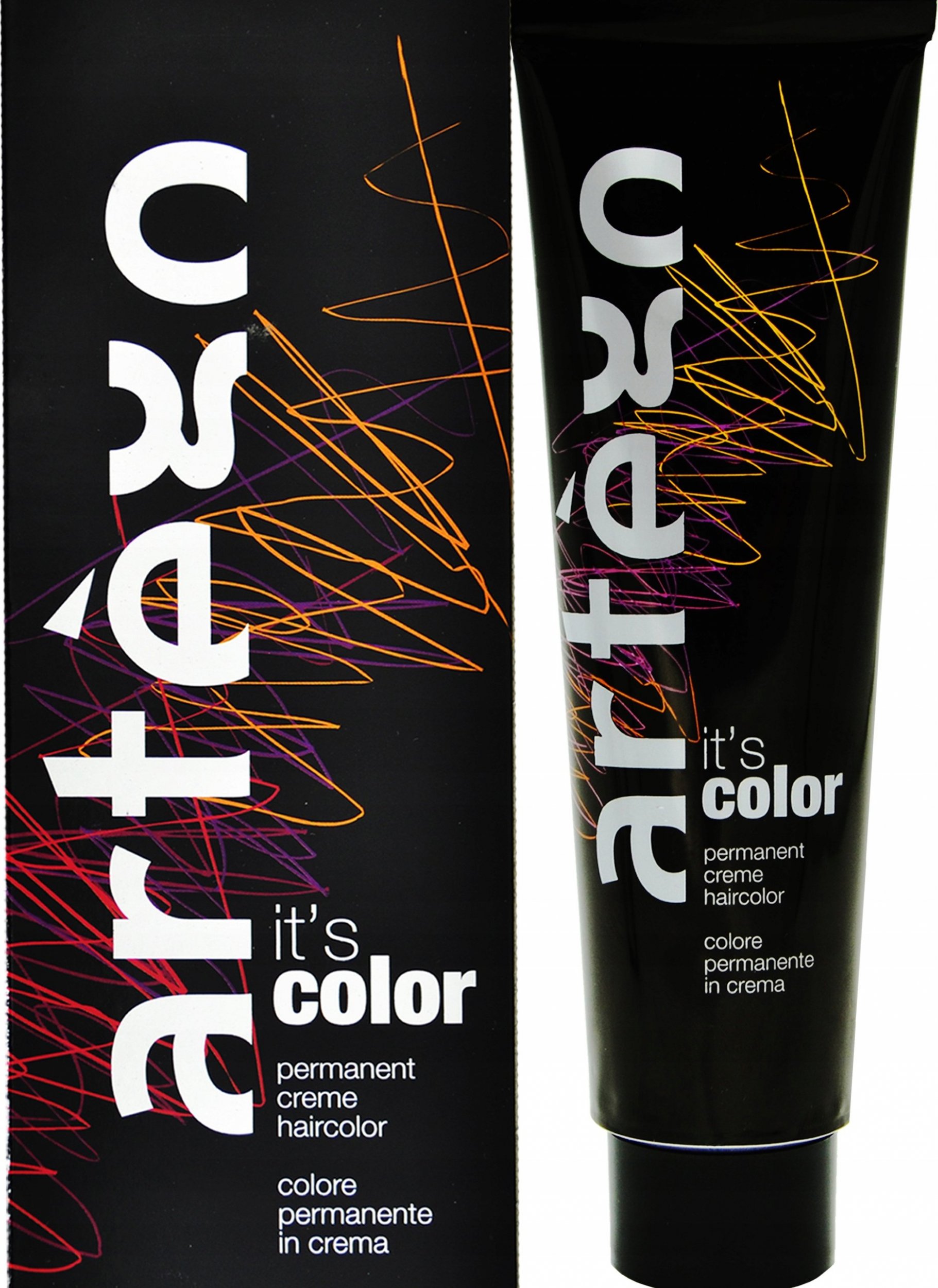 Artego It's color 150ml farba w kremie z szeroka paleta odcieni - 4.6 - 4R czerwony brąz