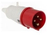 EV 1643 16A. 400V. 3P+PE. KIŠTUKAS IP44