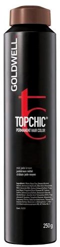 Goldwell Goldwell, TopChic, Permanent Hair Dye, 7A Middle Ash Blonde, 250 ml For Women