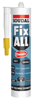 Soudal Uszczelniacz hybrydowy fix all classic 290ml bezbarwna