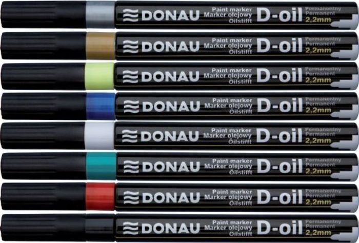 Donau Marker Olejowy D-oil 2.2 Mm, Srebrny