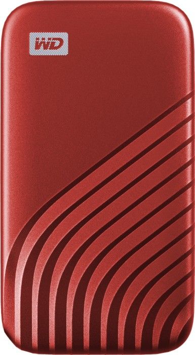 Dysk zewnętrzny SSD WD My Passport 2TB Czerwony (WDBAGF0020BRD-WESN)