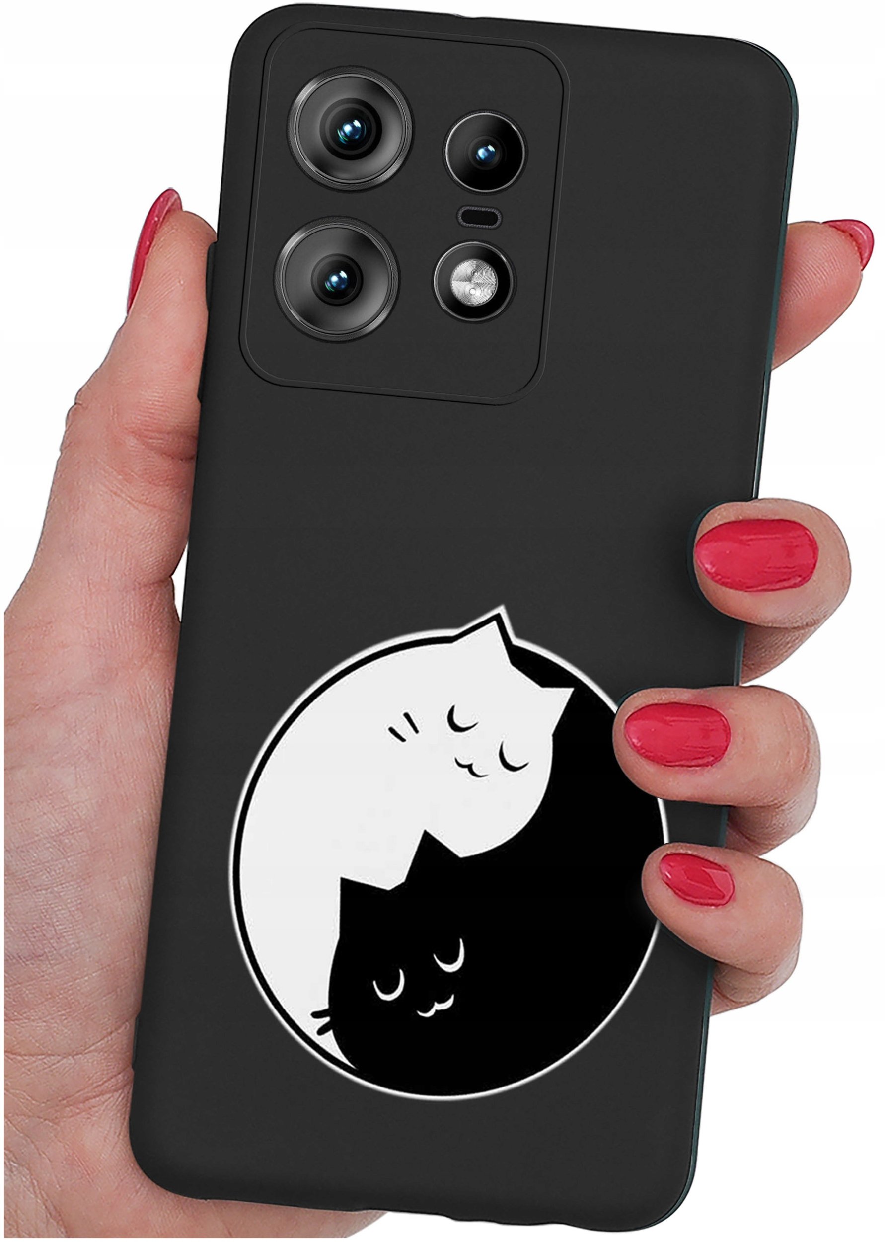 Etui do Motorola Moto EDGE 50 Pro WZORY |SILIKONOWE MATT CASE