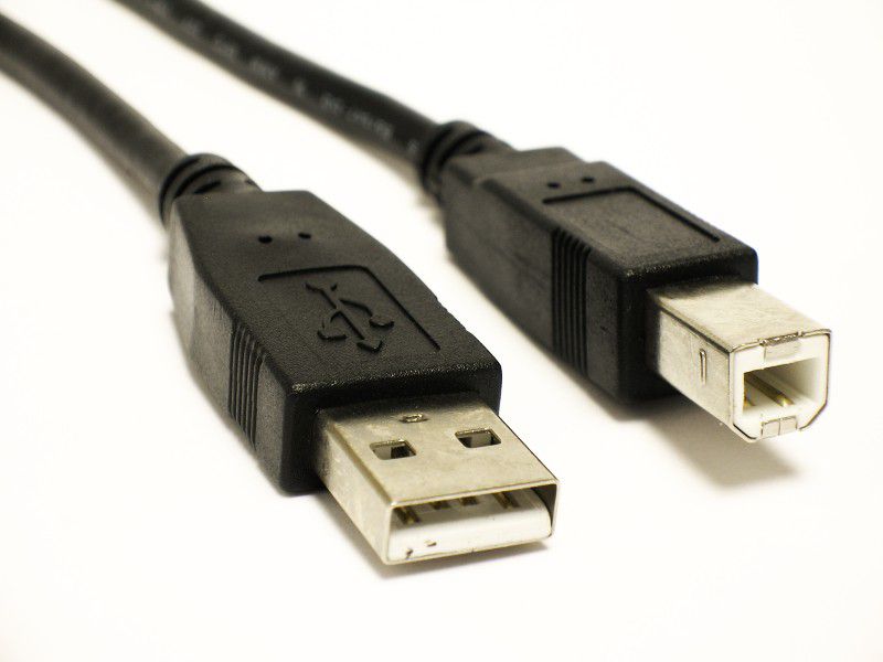 Zdjęcia - Kabel Sharkoon  USB  USB-A - USB-B 5 m Czarny  