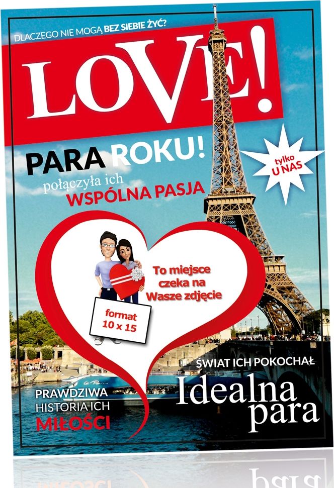 Ramka Froster Ramka na zdjęcia LOVE (PL)