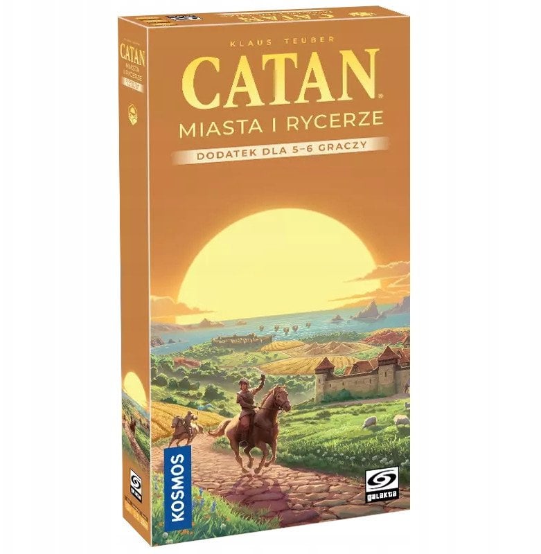 Catan: Miasta i Rycerze - Dodatek dla 5-6 graczy (edycja 2025)