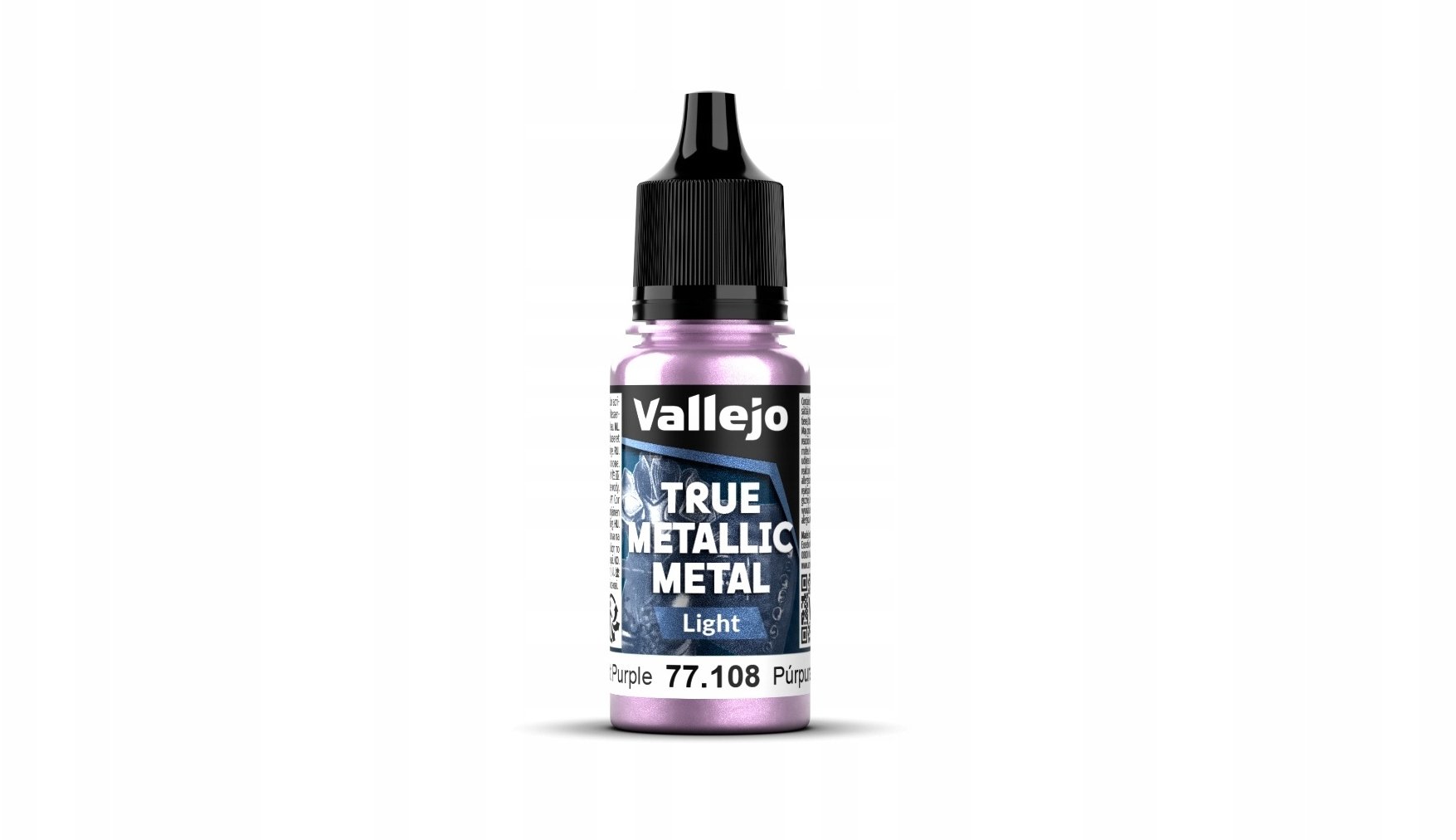 Vallejo : 77.108 - True Metallic Metal - Light - Amethyst Purple (18 ml)