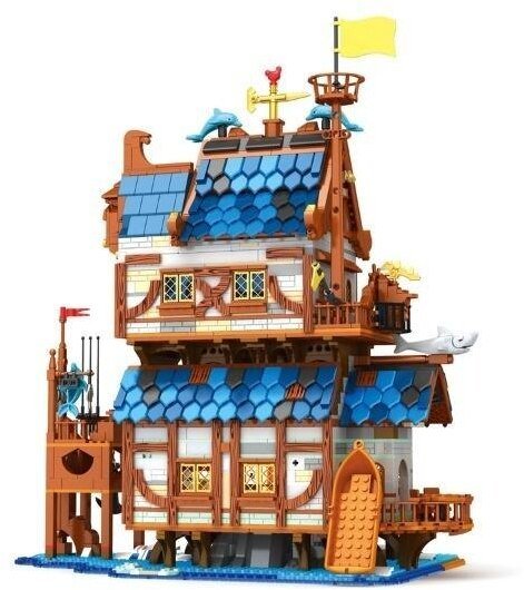 Polesie Klocki Fishing House 2450el