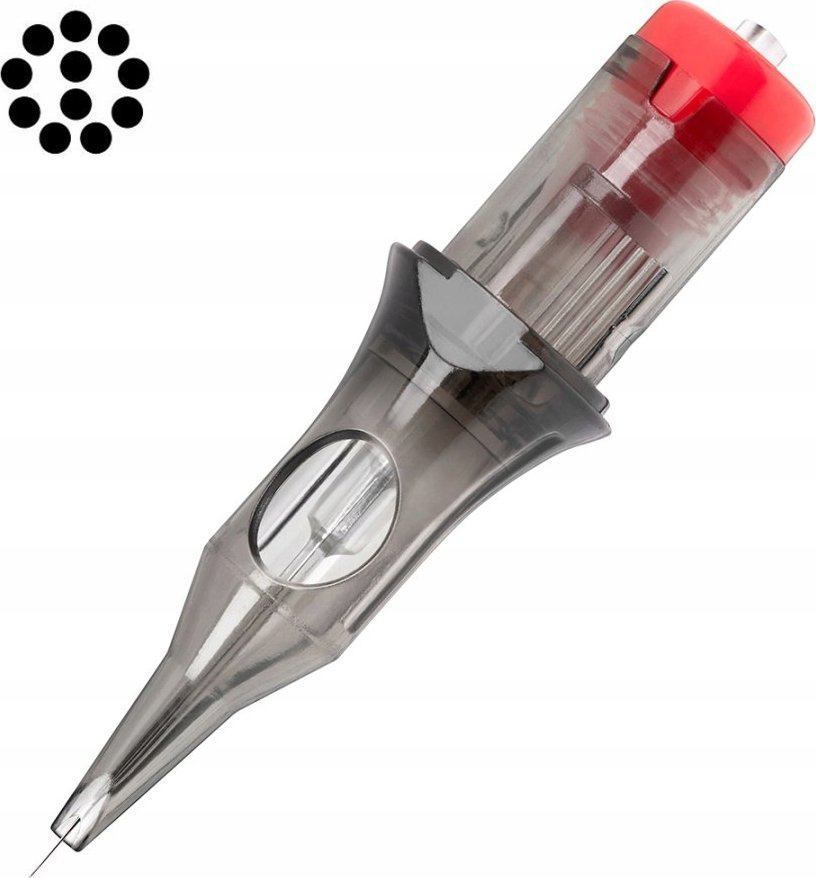 Activeshop Cartridge do tatuażu El Cartel V2 - 0.35 11RL Medium Taper 10 szt.