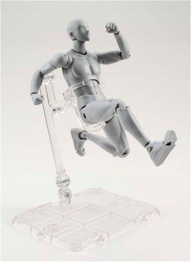 Aksjomat Figurka body-kun mężczyzna do nauki rysowania szkicowania